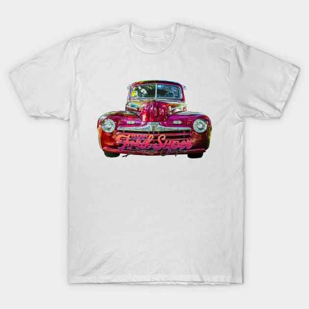 1946 Ford Super Deluxe Coupe T-Shirt by Gestalt Imagery